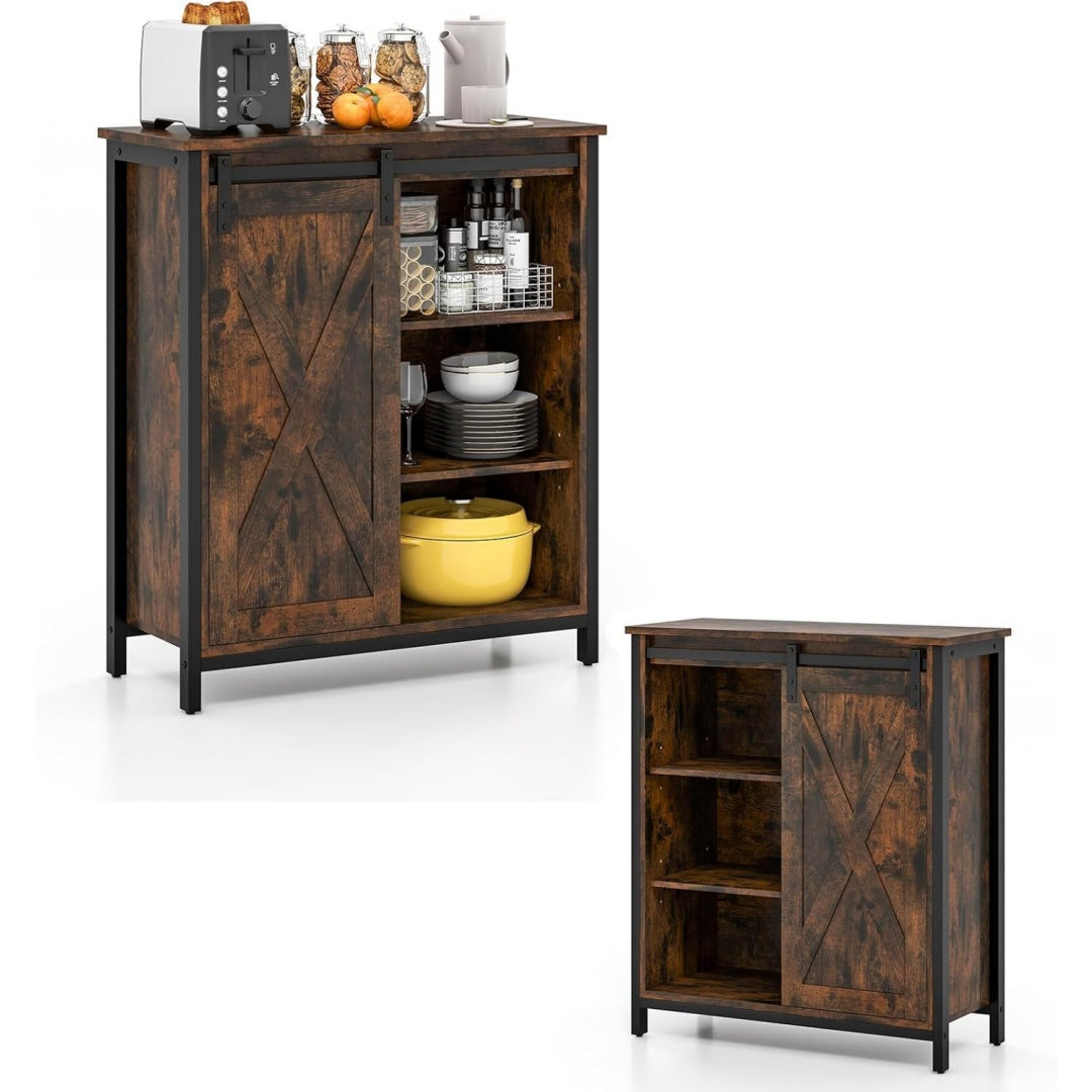 Credence esprit industriel marron