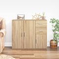 Credence beige 108 cm, de finition soignee
