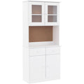 Elegant buffet en bois massif et bois de pin