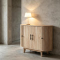 10 x 900 x 760 cm, marron credence en bois