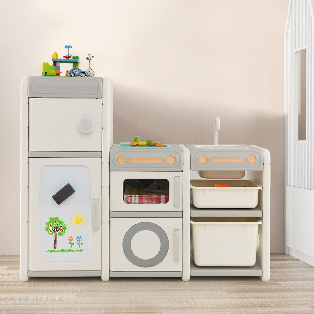 Meuble de rangement pratique structure metallique