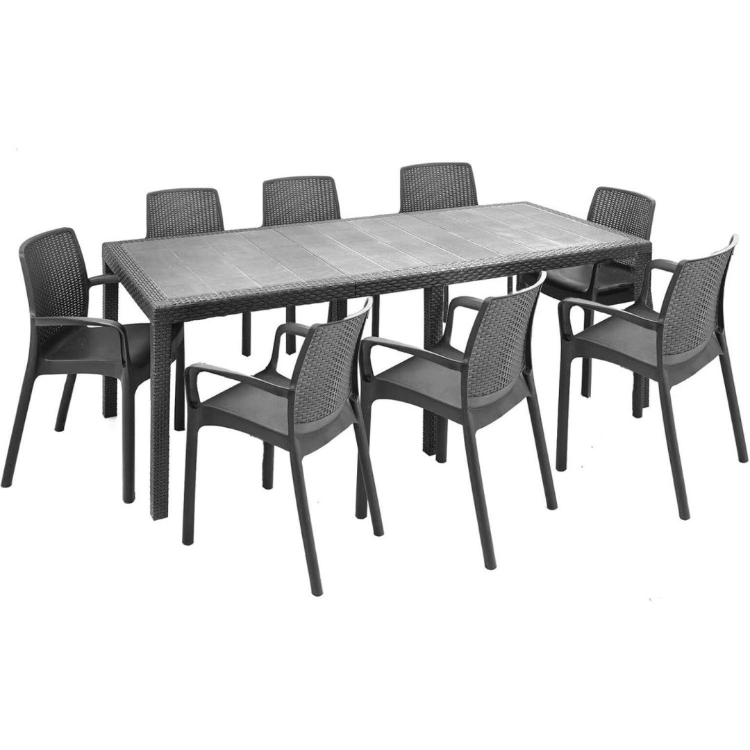 Ensemble de jardin gris
