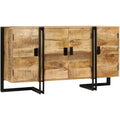 Commode industrielle marron 157 x 86 x 45 cm