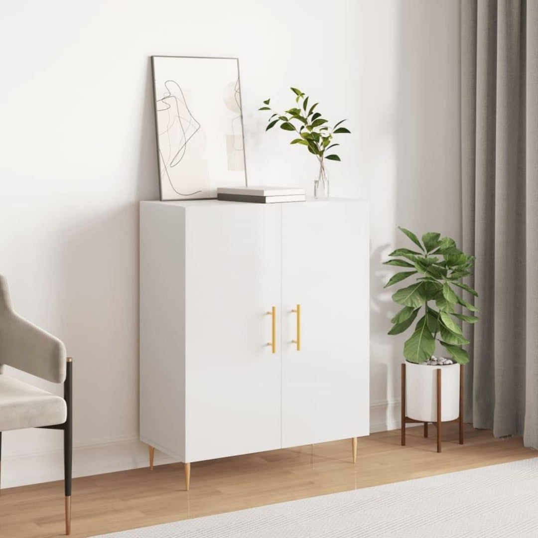 Petit buffet haut en metal