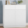 Enfilade gris clair 80 cm, ideal pour petit espace