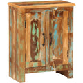 Meuble de rangement buffet marron, deux portes