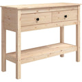 Marron console 100 x 35 x 75 cm
