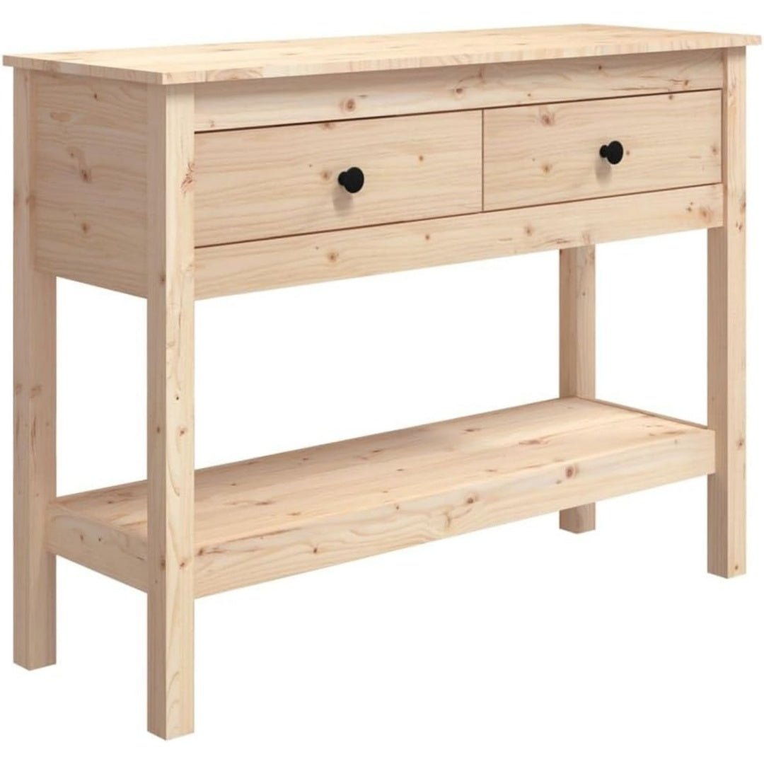 Marron console 100 x 35 x 75 cm