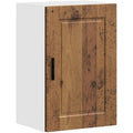 Rangement haut marron en bois, portes