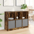 Rangement ferme et etageres, vaisselier gris clair style rustique