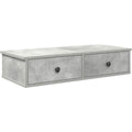 etagere avec rangement gris epuree
