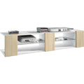 Joli meuble TV en chene et MDF