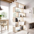 Bibliotheque pratique gris clair