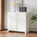Modules ajustables, bahut gris clair en bois finition doree
