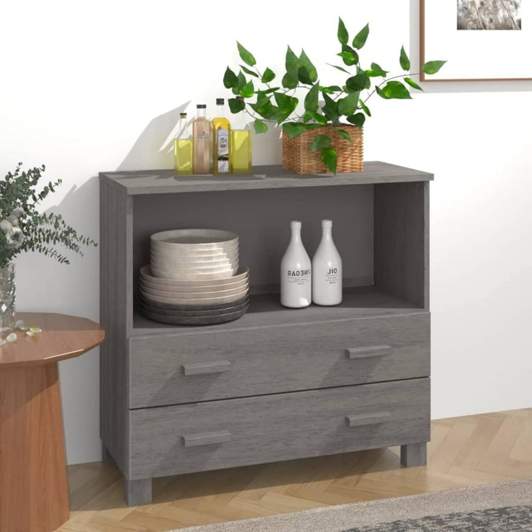 Buffet ideal pour le salon gris
